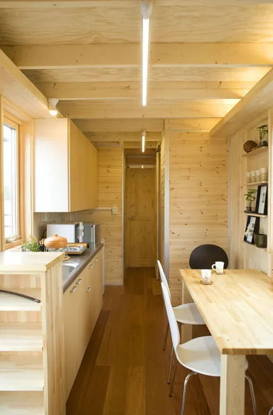 生活棟・キッチン＆ダイニングスペース