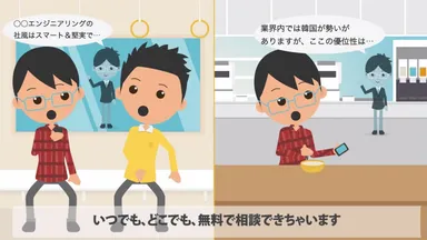 忙しい大学生の就職活動をサポート