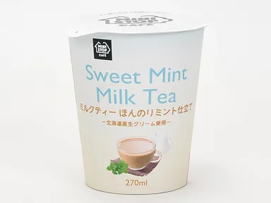 ミルクティー　ほんのりミント仕立て