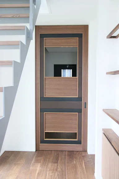 天然皮革ドア 1