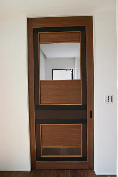 天然皮革ドア 5