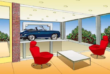 THE SECRET BASEの内観予想図