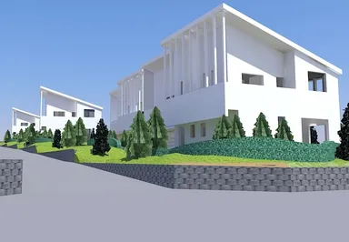 THE SECRET BASEの庭園型住宅群