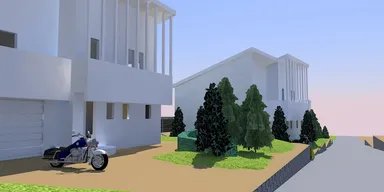 THE SECRET BASEの外観予想図(1)