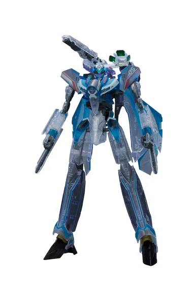 「1/72 VF-31J ジークフリード(ハヤテ・インメルマン機)」 クリアカラーVer.　バトロイド(1)