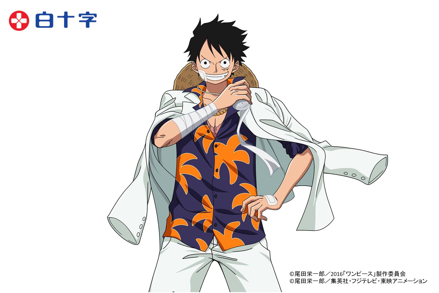 ルフィ チョッパーといっしょに夏の冒険とケガに備えよう 白十字が One Piece Film Gold とコラボキャンペーンを6月1日より開催 白十字株式会社のプレスリリース