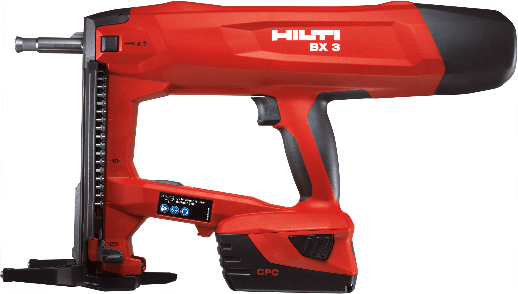 HILTI バッテリー式鋲打機(新品) バッテリー付