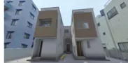 VRによる建築予定の建物