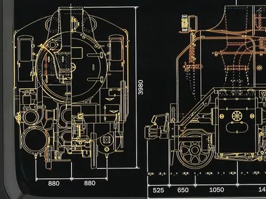 FLASH D511回路線図 iPhone6 / 6s Plusケース　拡大