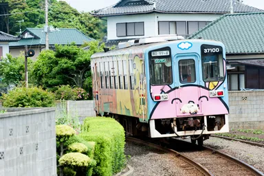 ひたちなか海浜鉄道・湊線を走る列車