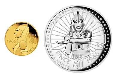 1／2オンス金貨＆5オンス銀貨各裏面