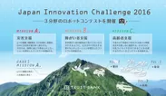 「Japan Innovation Challenge 2016」イメージ