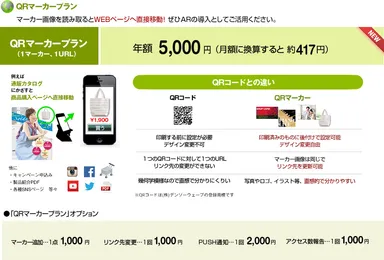 QRマーカープラン