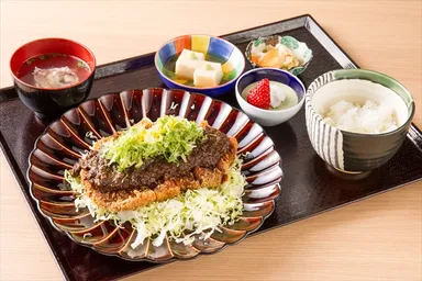 瑞浪ボーノポークねぎ味噌勝御膳