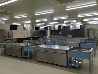 最新の設備を備えた教室