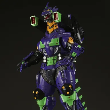 3式機龍(エヴァ初号機イメージカラー) 4