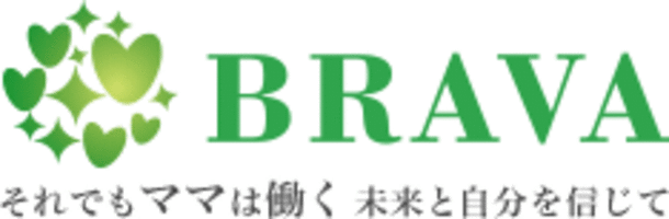 ワーママ・プレワーママ向けWEBメディア「BRAVA(ブラーバ)」ロゴ
