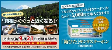 「箱ぴた」クーポン概要