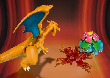 リザードン(だいもんじ)　※画像はイメージです。　※画像内の「D-Arts フシギバナ」は別売りです。　(C)Nintendo・Creatures・GAME FREAK・TV Tokyo・ShoPro・JR Kikaku (C)Pokemon