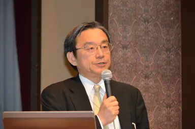 特別講演の経済産業省 製造産業局長 糟谷 敏秀氏