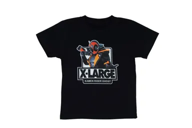 XLARGE(R) KIDS Tシャツ　ゴースト(ブラック)