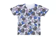 XLARGE(R) KIDS Tシャツ　総柄(ブルー)