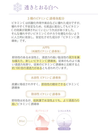 透きとおる白へ