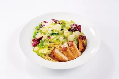 冷製チキンサラダパスタ