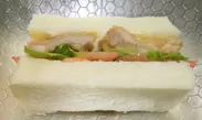 北海道 塩からあげ サンドイッチ調理例