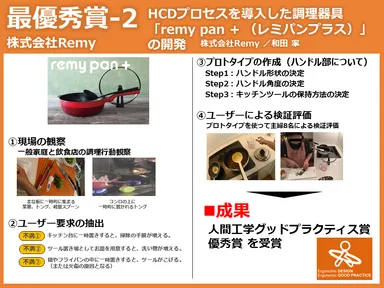 最優秀賞　株式会社Remy　説明