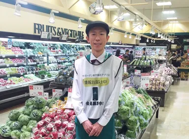 東戸塚店の婦木店長。店舗から臨場感あるタイムリーな情報を発信