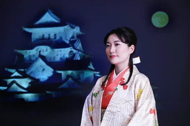 甲冑と姫のカップルフォトも人気