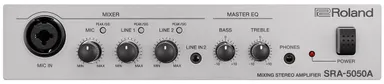 『SRA-5050A』前面　入力／ミキサー部