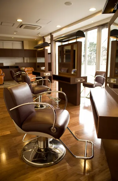 おちついた店内