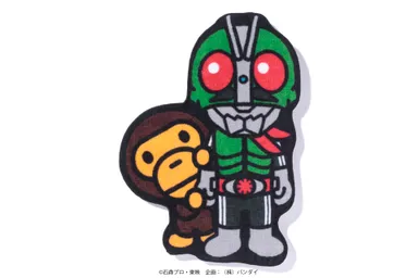 A BATHING APE(R)×仮面ライダーハンドタオル