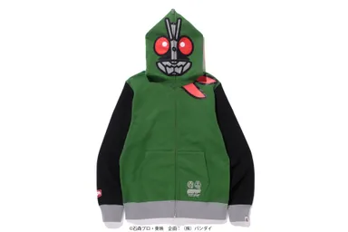 A BATHING APE(R)×仮面ライダーFULL ZIP HOODIE MEN'S