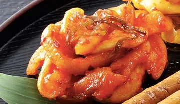 割り干し大根　キムチ