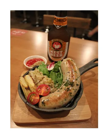 クラフトビールとのセット