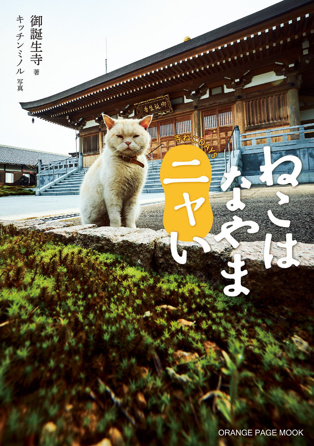 テレビやネットで〈ねこ寺〉として話題のあの「御誕生寺」の写真エッセイ集『寺ねこDAYS ねこはなやまニャい』｜株式会社オレンジページのプレスリリース