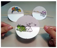 ソーマトロープ例