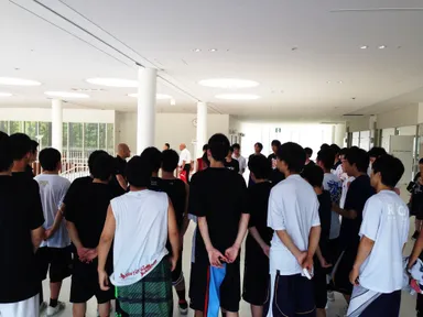 進路相談会の様子