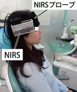 (a) 小型NIRSによる脳活動計測