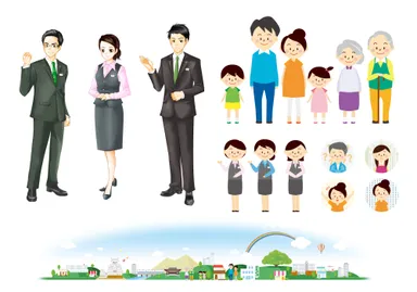 キャラクター　一例