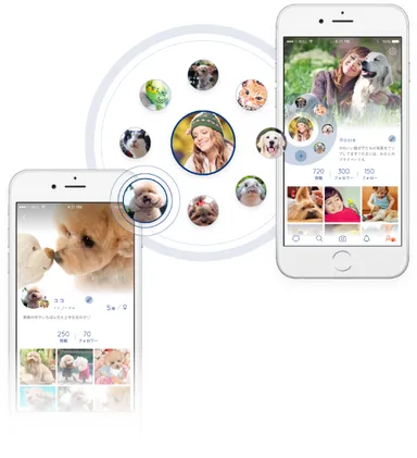 ペットページ＆ユーザーページ