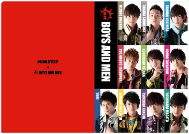 “ミニストップ”　×　“BOYS　AND　MEN”　