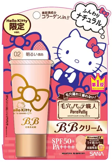 （2）毛穴パテ職人　ＢＢクリーム　L　’16  ハローキティ　限定デザイン　