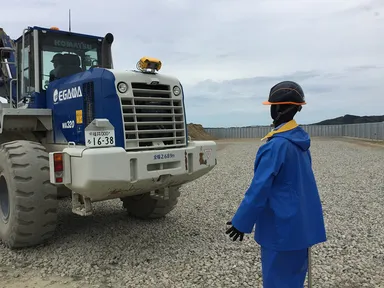 自動ブレーキ実証実験No.1