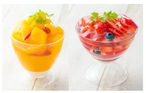 夏のフルーツゼリー　イメージ