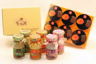 琉球プリンとマンゴーゼリーセット