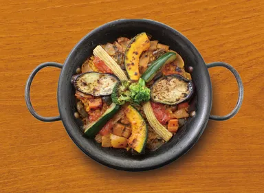 野菜のパエリア